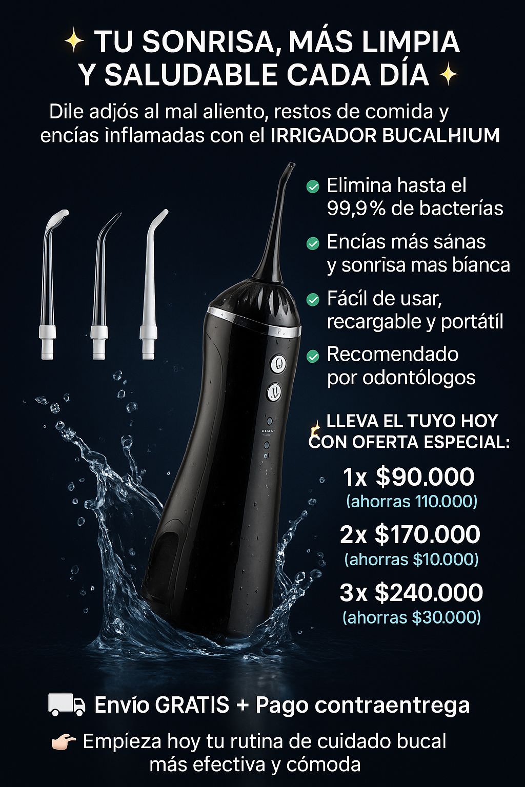 Irrigador Dental